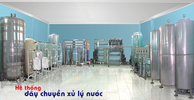 Hệ thống dây chuyền xử lý nước - Công Ty TNHH Công Nghiệp - Thương Mại Việt Nhật